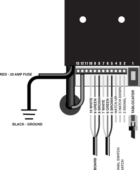 Wireing schedule D+ pump unit