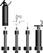 Instatrim Classic – piston installation