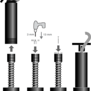 Instatrim Classic – piston installation